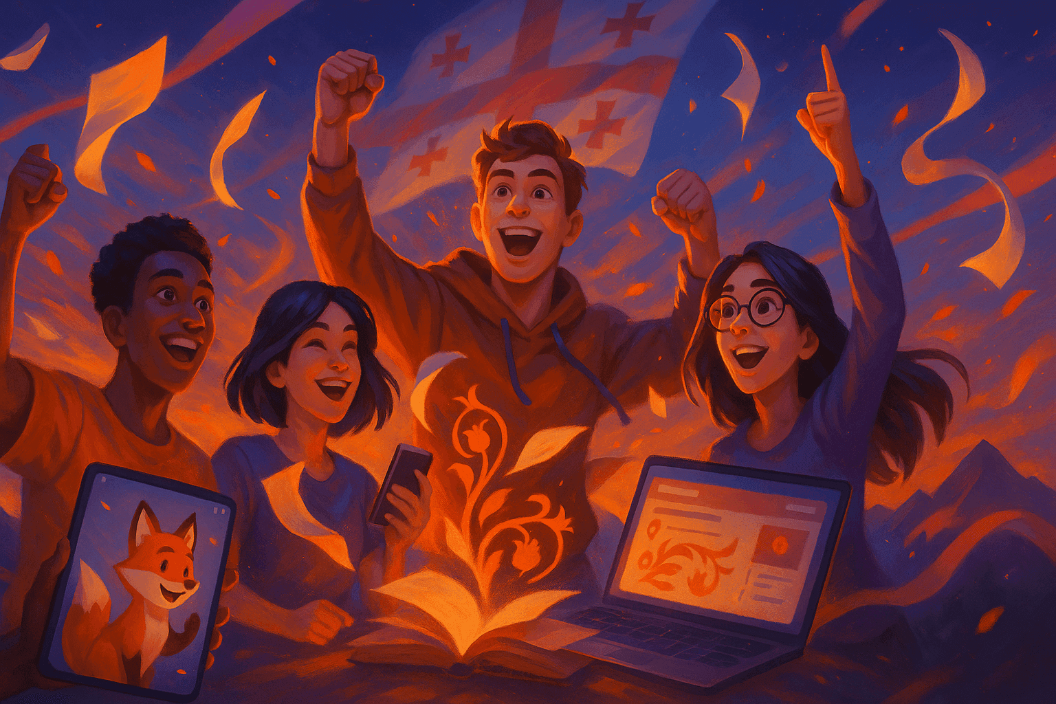 ქართული ენა და ლიტერატურა FoxPrep-ზე!